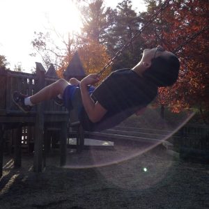 My son, Nicholas Thurman Jackson Hemachandra. Nicholas is 13, and he is autistic.