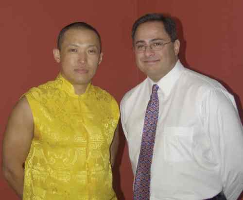 Sakyong Mipham and Ray Hemachandra in Vancouver, British Columbia