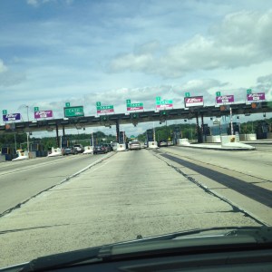 Toll at this Maryland plaza? $8. And it wasn't the only Maryland toll booth.