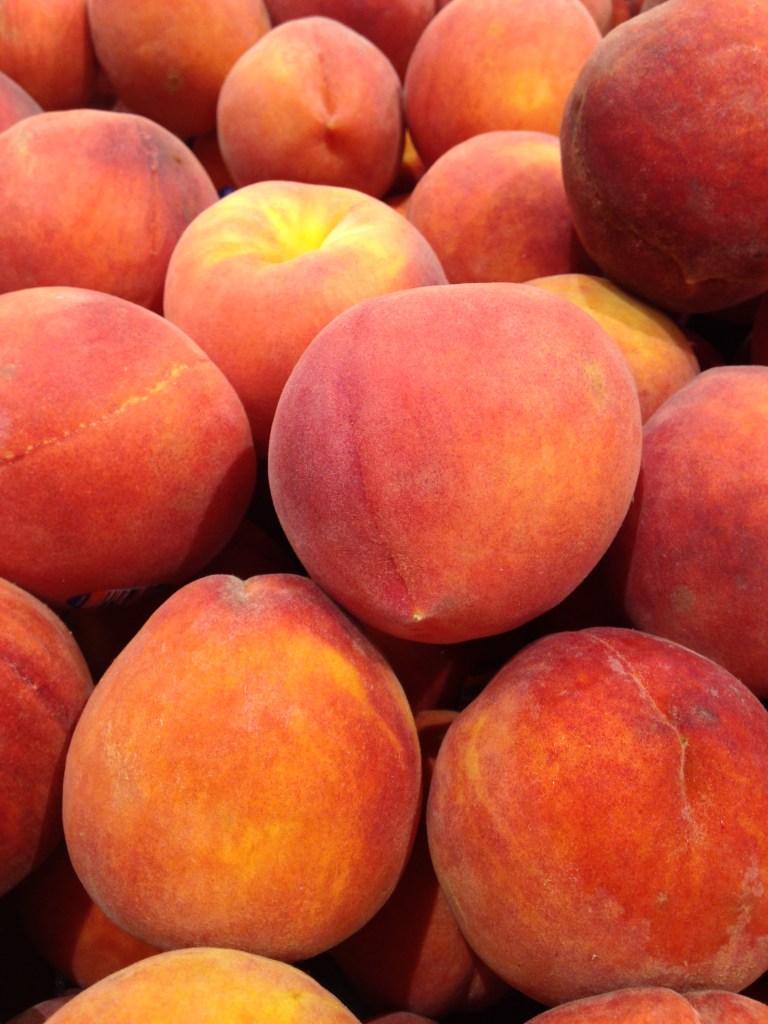 Peaches sweeter than wine