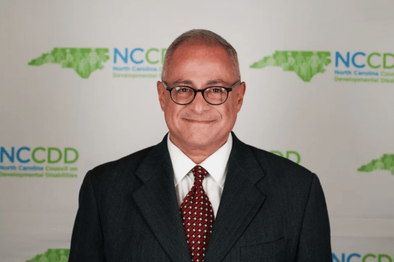 Ray Hemachandra at the 2025 NCCDD Awards Ceremony in Raleigh, N.C.